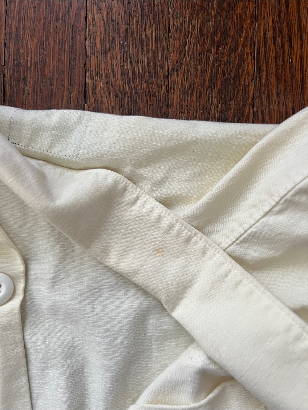Stussy Off-White Button Front Overshirt - Picture 2 of 3